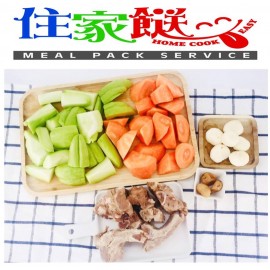 (夏日抗疫湯) 合掌瓜馬蹄無花果湯