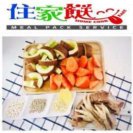 (夏日抗疫湯) 老黃瓜薏米雞腳湯