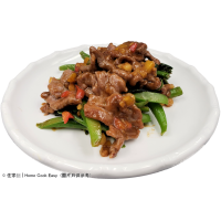 沙茶牛肉炒芥蘭