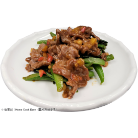 沙茶牛肉炒芥蘭