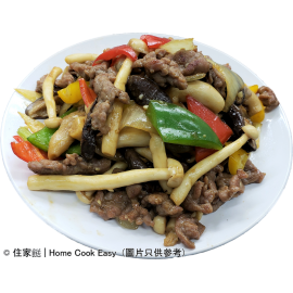 燒汁野菌炒牛肉